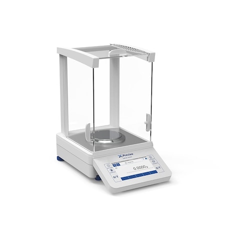 220 G, .1 Mg. Analytical Balance, Internal Calibration, Touch Screen, USB, RS232, GLP Compliant